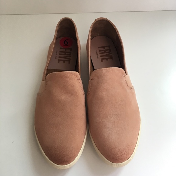 Frye Blush Pink Leather Sneakers - Picture 2 of 7